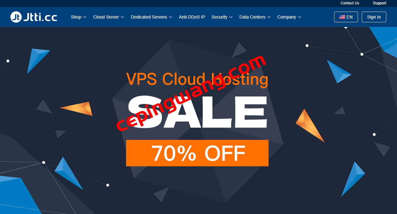 Jtti:香港cn2 vps云主机,2H2G低至$6.46/月,KVM虚拟/SSD存储/按年付款可享受70% off!